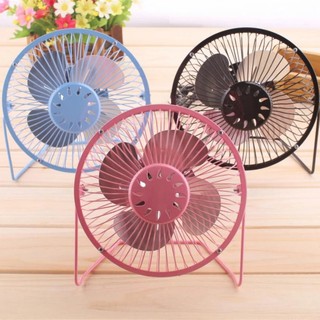  Quạt Lồng Sắt Mini USB FAN SANHAI A816 XOAY 360 Độ Loại Lớn 6 INCH  Qbig size