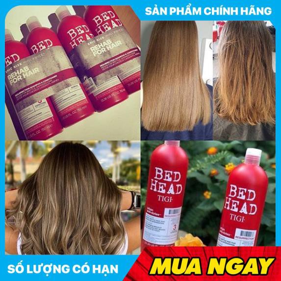 Combo dầu gội xã Tigi đỏ