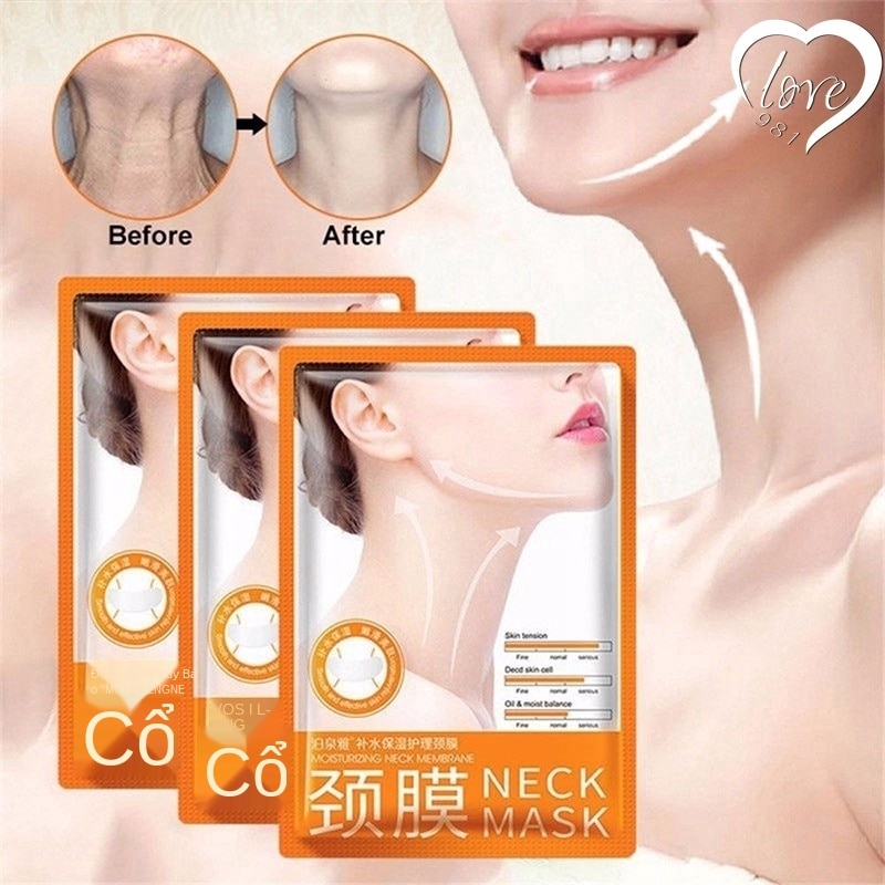 [Hàng mới về] Mặt nạ dưỡng vùng da cổ dưỡng ẩm chăm sóc hiệu quả | BigBuy360 - bigbuy360.vn