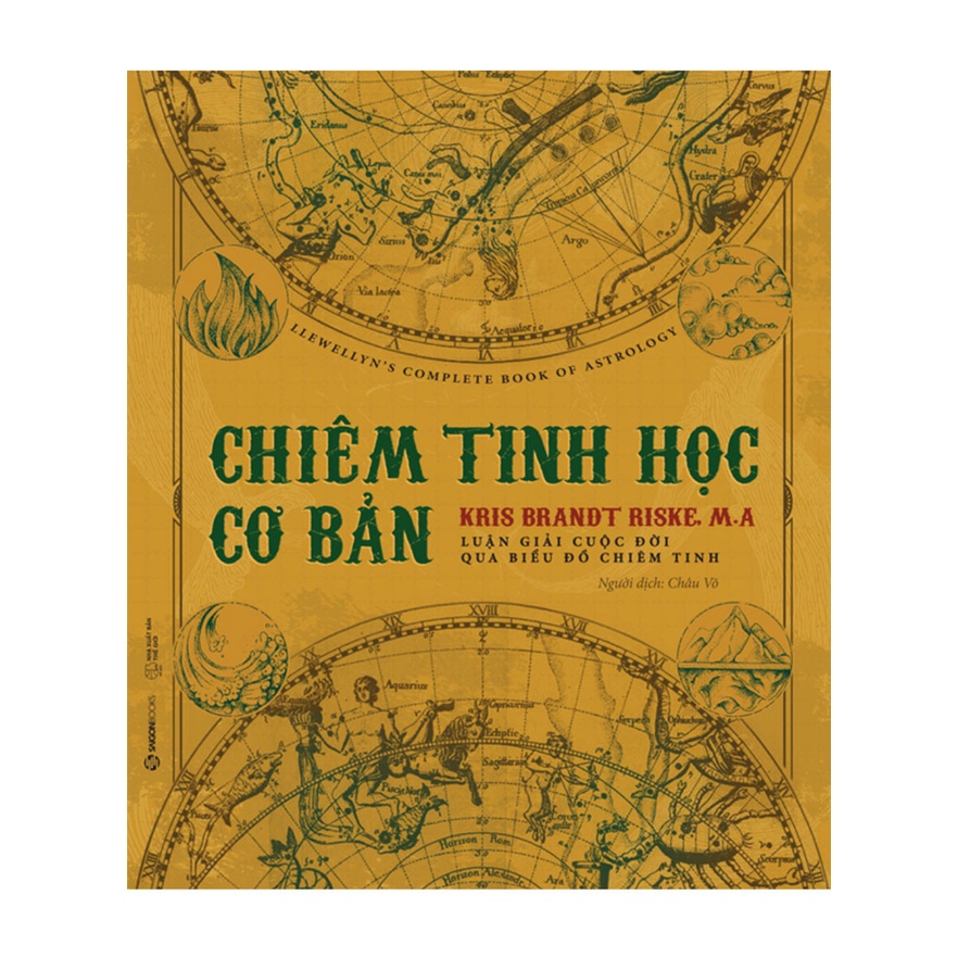 Sách - Chiêm Tinh Học Cơ Bản - Luận Giải Cuộc Đời Qua Biểu Đồ Chiêm Tinh