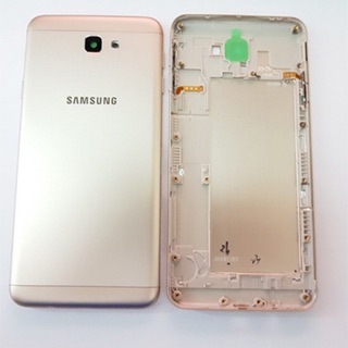 Combo Vỏ nắp lưng j7 prime vàng ko khung + cáp phím back