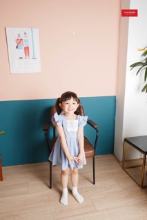 Váy bèo ren xếp ly đũi sần