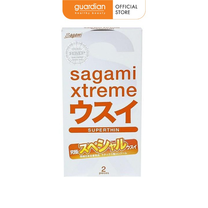 Bao cao su Sagami Xtreme Super Thin 2 cái