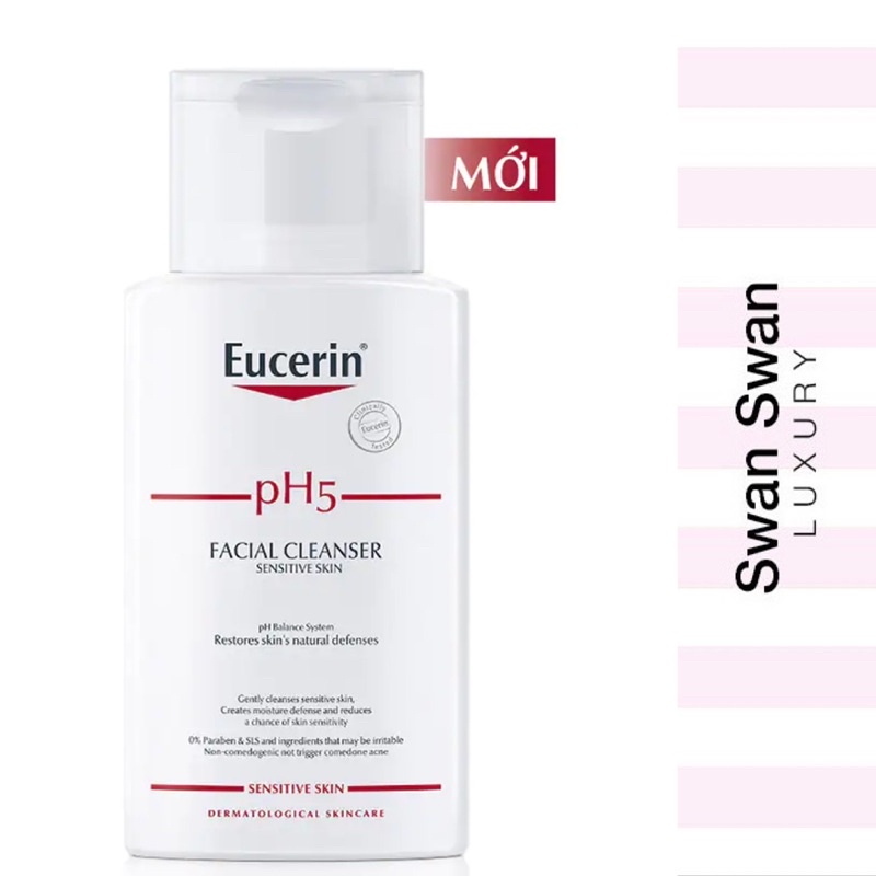 Sữa Rửa Mặt Eucerin pH5 Dịu Nhẹ Da Nhạy Cảm