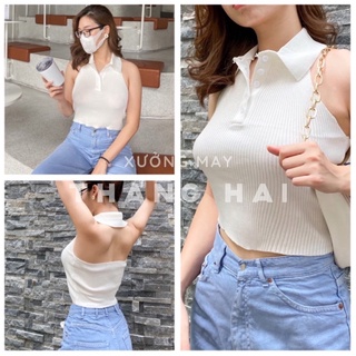 Áo croptop hở lưng nữ siêu sang 🦋 siêu sexy