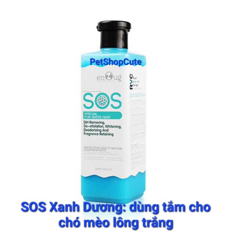 Sữa Tắm SOS chính hãng cao cấp cho Chó Mèo (530ml)