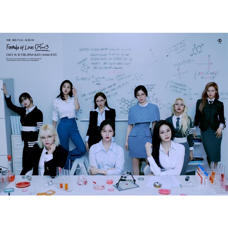 Poster TWICE ‘Formula of Love’