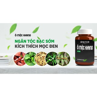 Viên uống bạc tóc