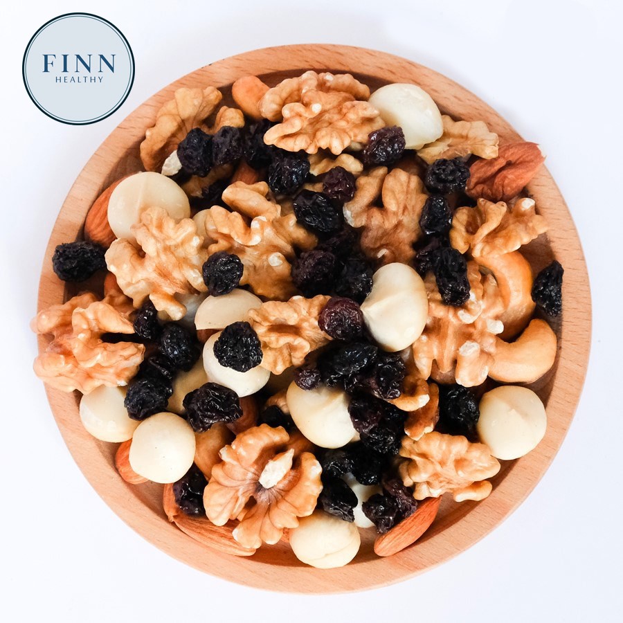 MIXED NUTS NHIỀU LOẠI HẠT DINH DƯỠNG GRANOLA by Finn Healthy 300-500GR | BigBuy360 - bigbuy360.vn