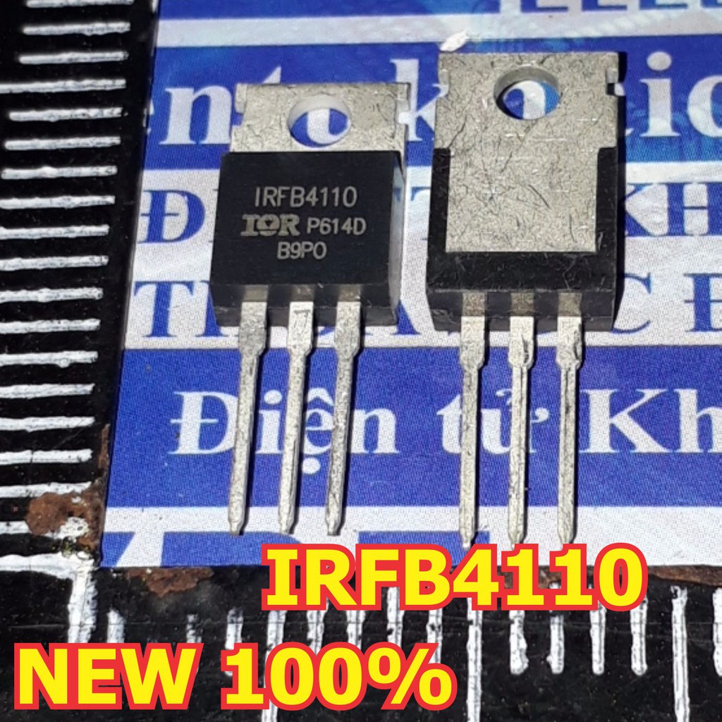 2 con IRFB4110 IRFB4110G IRF4110 180A 100V MOSFET N-CH kênh N TO-220 kde5123