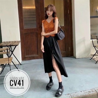 BIGSIZE CHÂN VÁY XẺ TÀ 55-95KG