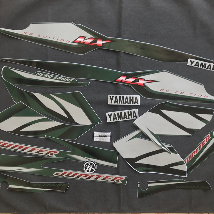 [CỰC RẺ] Bộ tem rời dán full xe JUPITER THÁI mẫu nhỏ hàng siêu bền như zin( Nhiều màu )