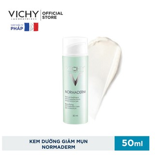 Kem dưỡng giúp giảm mụn giảm bóng dầu & dưỡng ẩm (ngày) Vichy Normaderm Correcting Anti-Blemish Care 24h Hydration 50ml