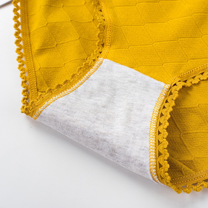 QUẦN LÓT COTTON VIỀN REN 6 MÀU VANVENE LÓT MAY CHỐNG HẰN VIỀN KIỂU MỚI CHẤT LIỆU COTTON MỀM MỊN CO GIÃN THÔNG KHÍ Q257 | BigBuy360 - bigbuy360.vn