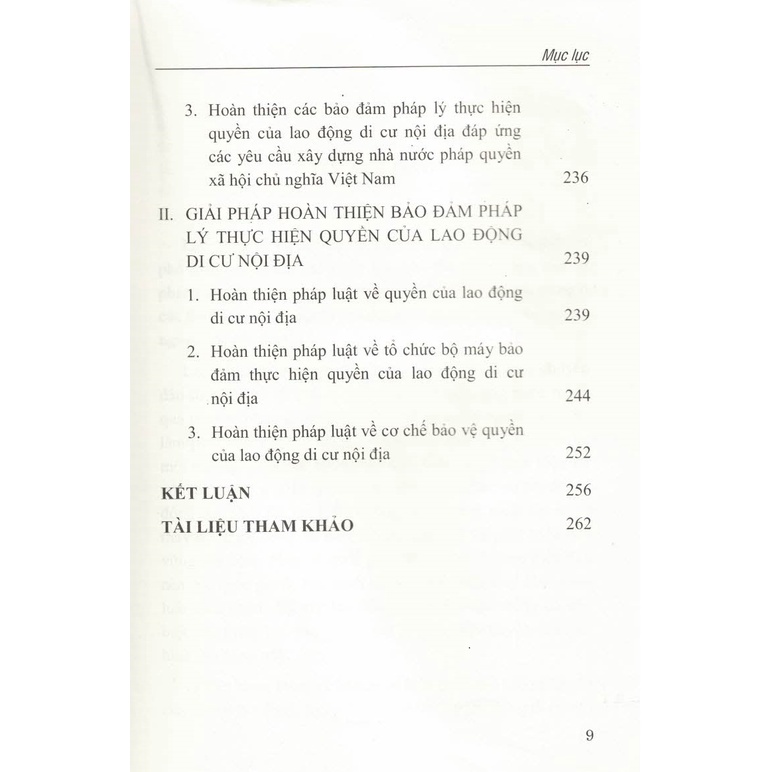Sách - Bảo Đảm Pháp Lý Thực Hiện Quyền Của Lao Động Di Cư Nội Địa Ở Việt Nam (Sách Chuyên Khảo)