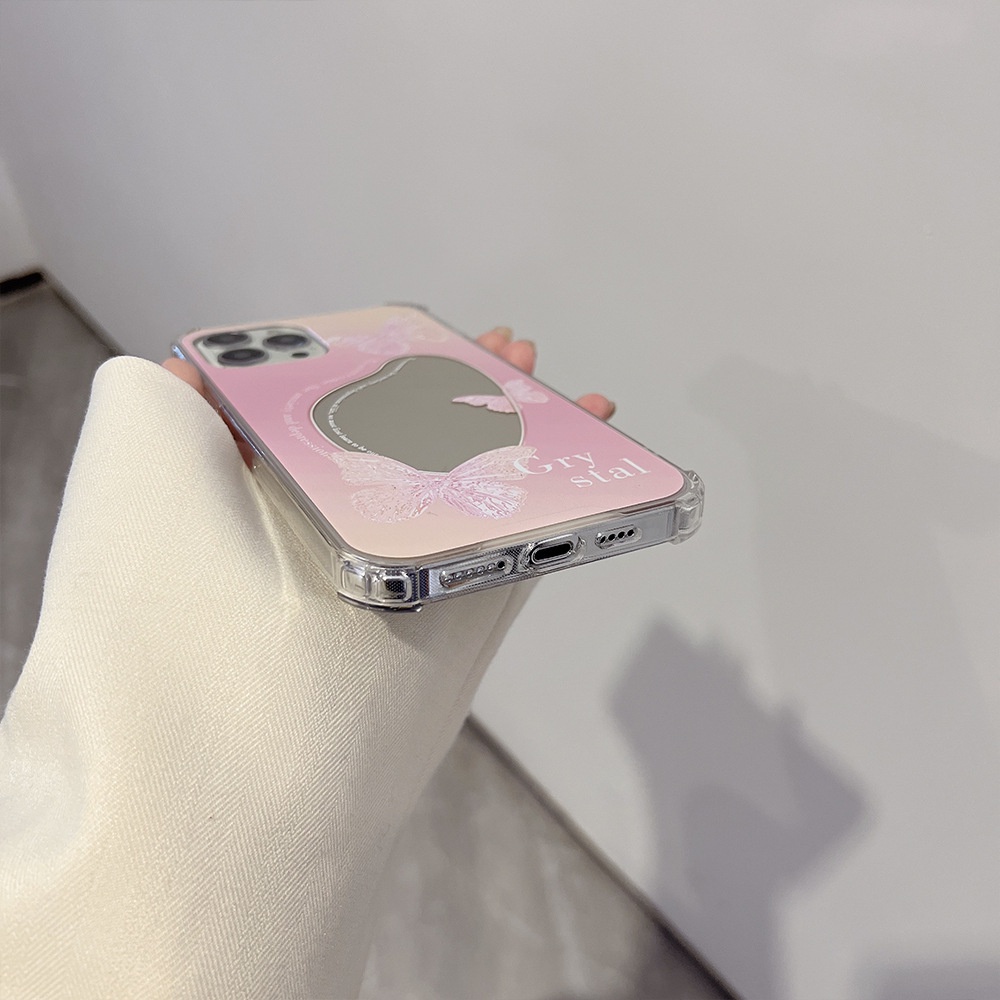 Phù Hợp Ốp Điện Thoại tpu Tráng Gương Chống Sốc Cho iPhone 13 13pro 13prm 11 7Plus 8Plus Xr XS 13 12 Pro Max
