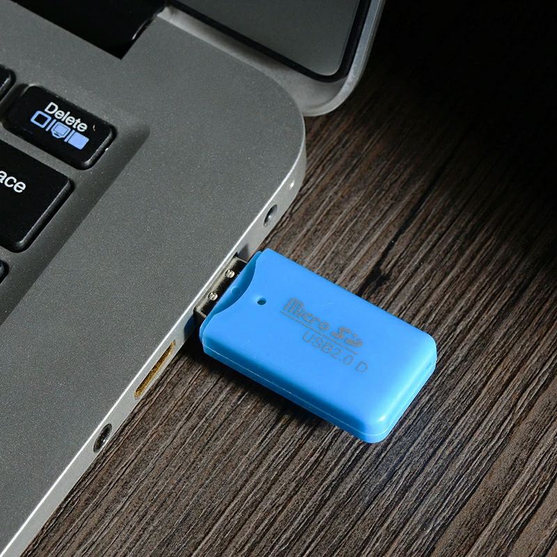 Đầu đọc thẻ nhớ micro SD ( vỏ nhôm)  USB 2.0