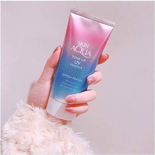 🌝🏖Kem Chống Nắng SKIN AQUA TONE UP UV ESSENCE SPF50+++ 80g Cho Làn Da Nhạy Cảm🏝🌝