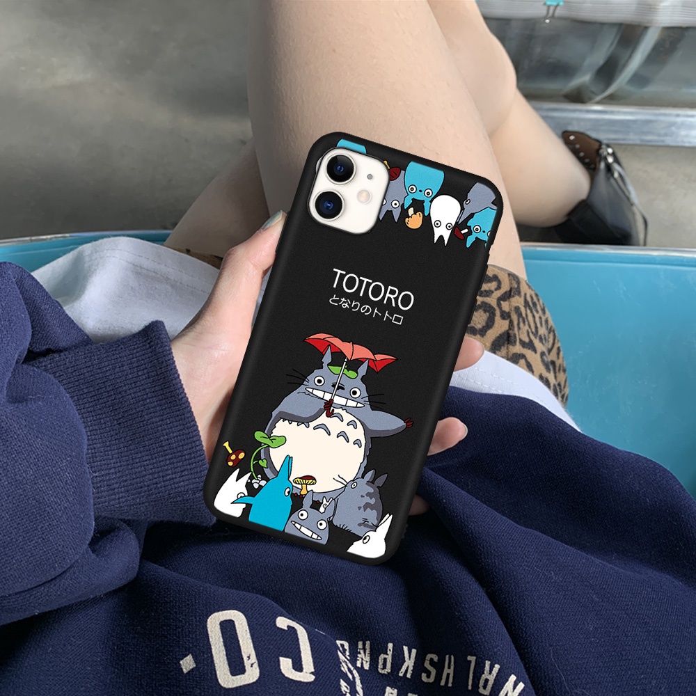 Ốp Điện Thoại Hình TOTORO Cho Samsung Galaxy A12 A11 A20 A30 A03S A20S A21 A21S A22 A23 A31 A32 A33 M12 #M073