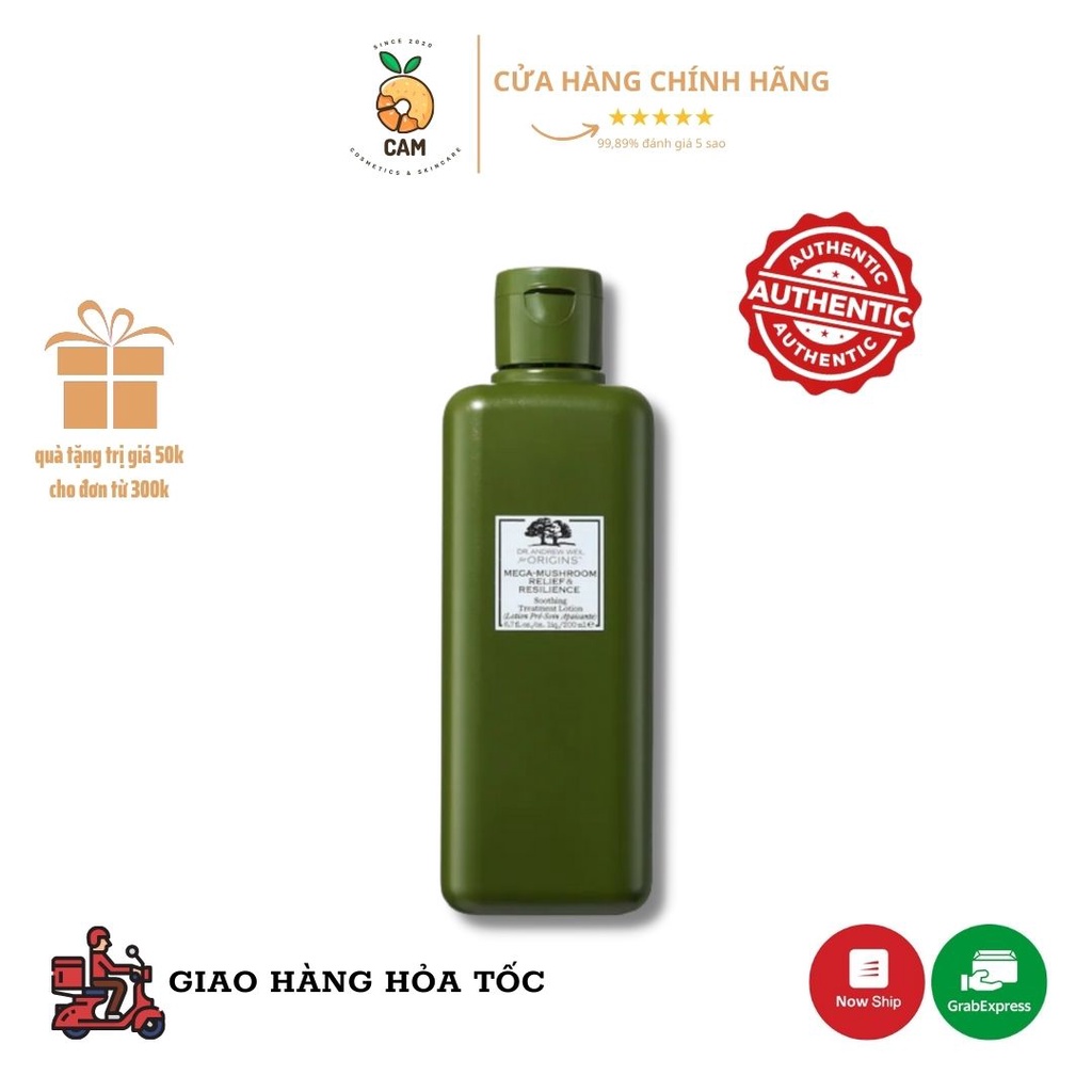 Toner Nấm Origins Dr. Andrew Weil Mega - Mushroom - Nước Cân Bằng Cấp Ẩm Và Phục Hồi Da 200 - 400Ml