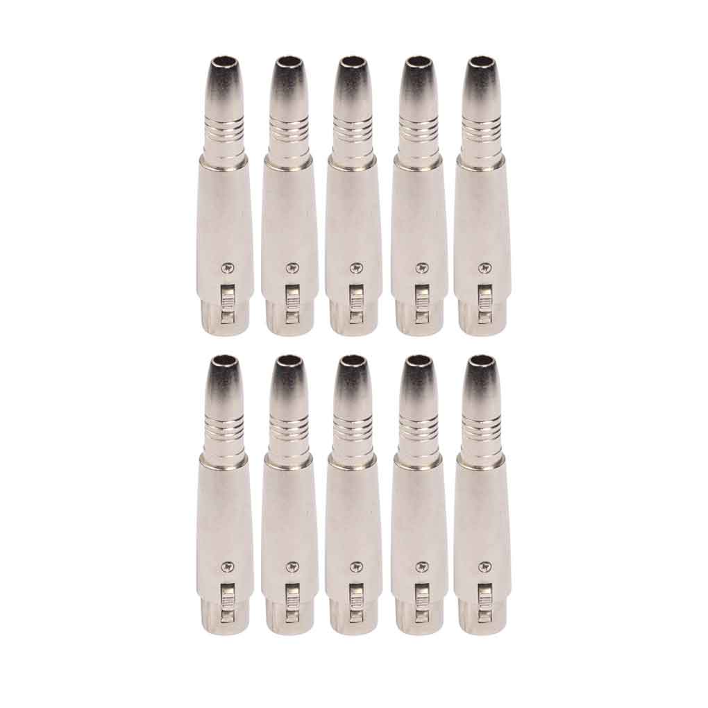 [Coco] 6 35mm Female to XLR Male Jack Audio Adapter Tip Plug Converter Microphone Stereo Speaker Connector