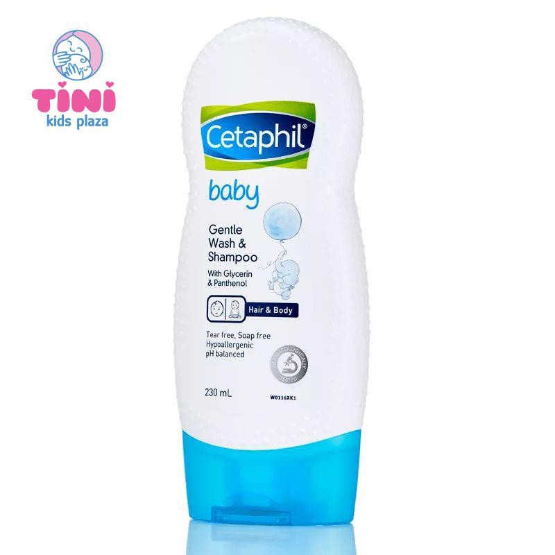 Sữa tắm gội toàn thân cao cấp cho bé Cetaphil baby 230ml