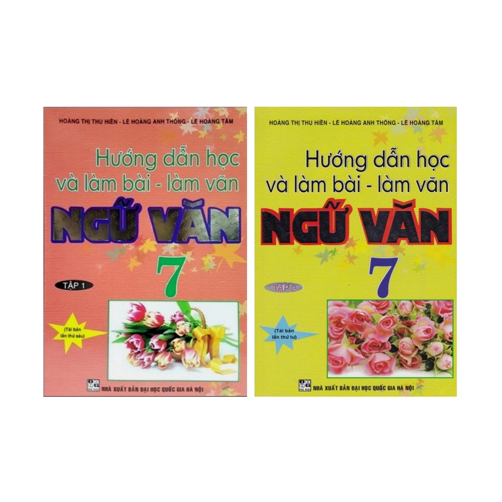 Sách - Hướng Dẫn Học Và Làm Bài - Làm Văn Ngữ Văn 7 (Tập 1 + Tập 2)