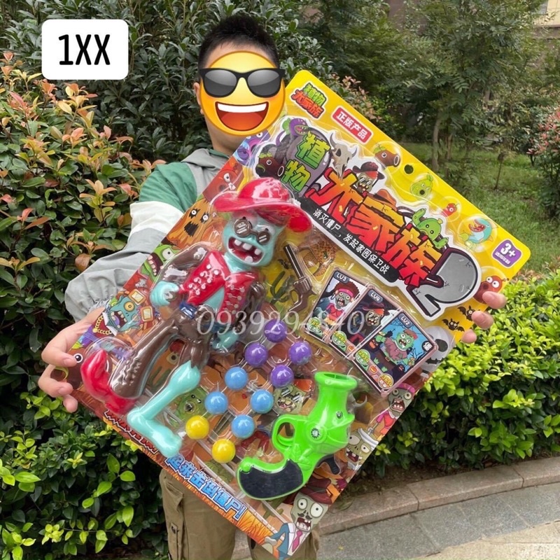 Đồ chơi Zômbie có kèm con Zoombie DÙNG PIN