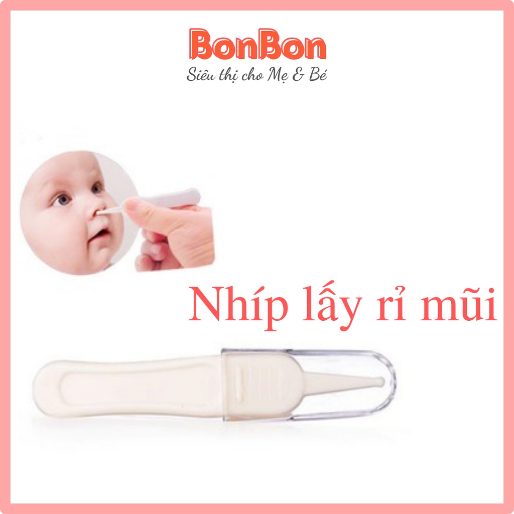 Nhíp lấy rỉ mũi an toàn vệ sinh cho bé yêu