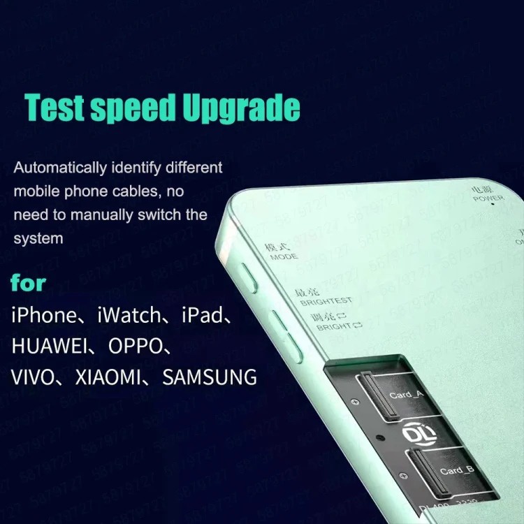 DL400 máy kiểm tra (check/ test) các loại màn hình điện thoại IP, Sam, Oppo, Hua, Vivo, Mi, iPxd