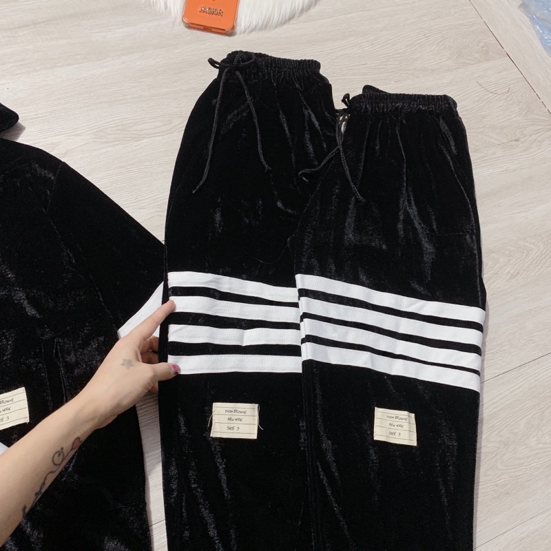 SET BỘ NHUNG THOME KHOÁ MŨ SỌC TAY SIÊU HOT | BigBuy360 - bigbuy360.vn