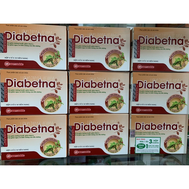 Diabetna ( hộp 40 viên ) - Hỗ trợ ổn định đường huyết