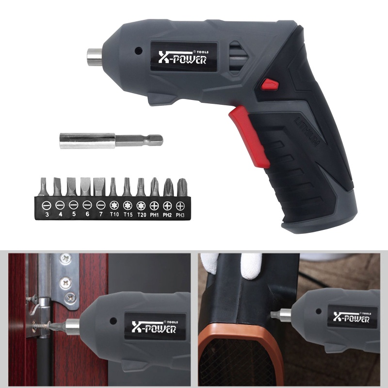 Máy Khoan Điện Không Dây Từ Tính 3.6V Chuyên Dụng Cho Đèn LED