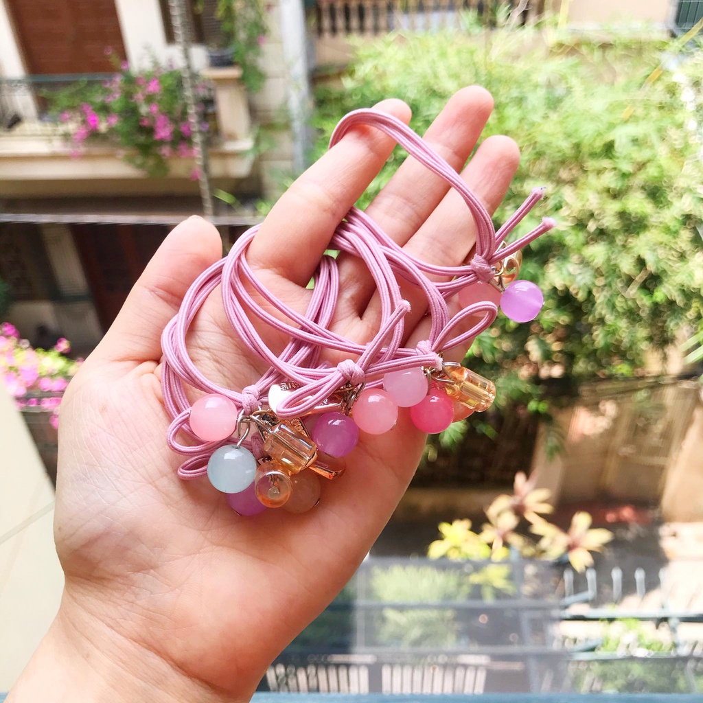 Chun buộc tócdây cột tóc Hàn Quốc dễ thương-Hugo Shop