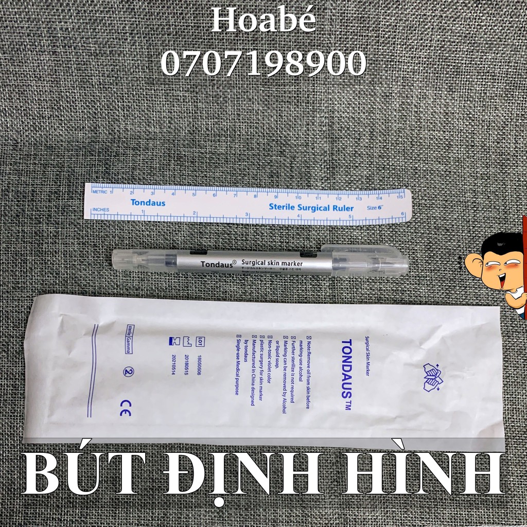 bút định hình thẩm mỹ, cam kết không trôi