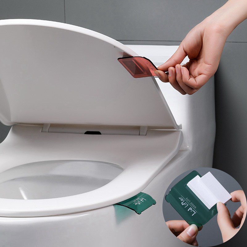 Dụng cụ hỗ trợ mở nắp bồn cầu tiện lợi hợp vệ sinh