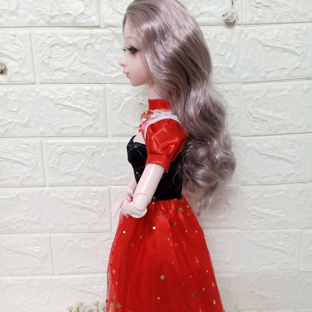 Búp Bê 60cm 💖 Búp Bê Mô Phỏng BJD Lolita Mặc Váy Công Chúa