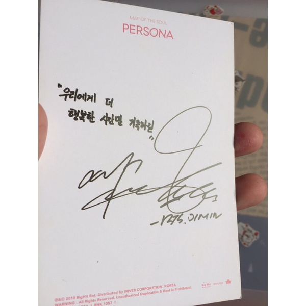 Ảnh- photocard Album Mots: personal