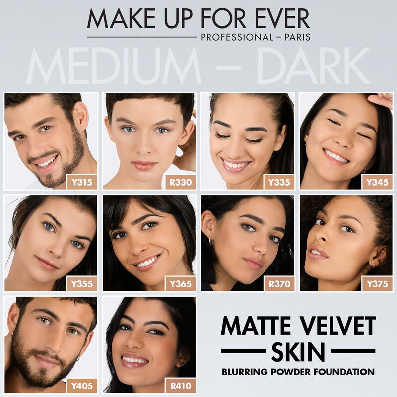 Make Up For Ever - Phấn nền Matte Velvet Skin Compact 11g bảng Y