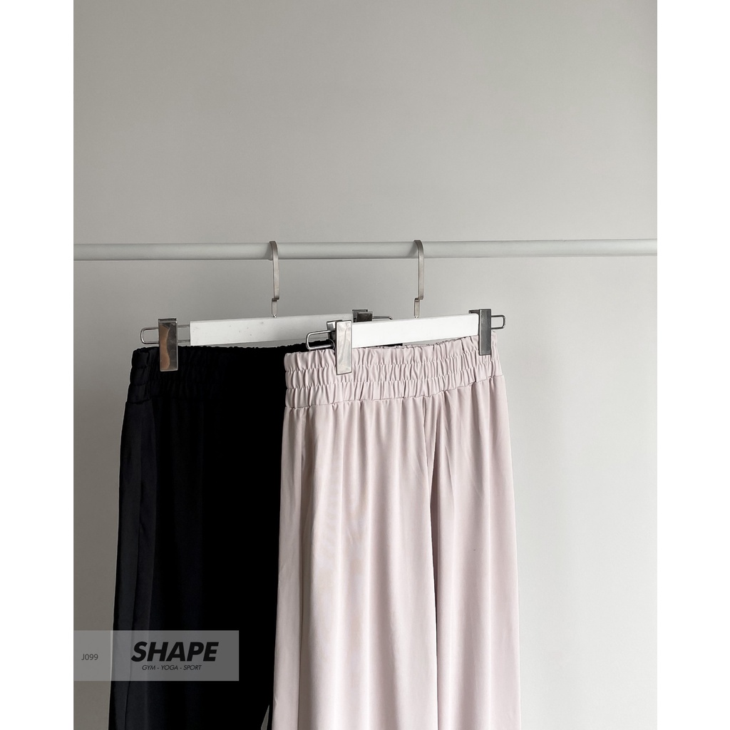 Quần ống rộng jogger nữ Shape ống rộng dây rút [ J099]