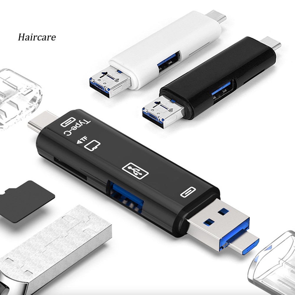 Đầu đọc thẻ nhớ kỹ thuật số USB 3 Type-C TF Micro chất lượng cao