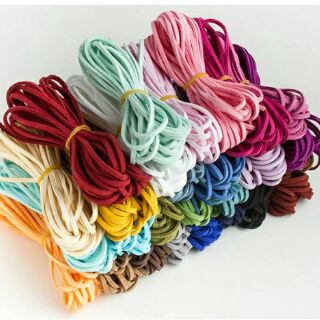 10mét dây da lộn 3mm (gồm 7 màu dây)