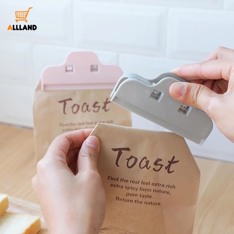 Kẹp Miệng Túi Thực Phẩm Chống Ẩm Màu Sắc Ngẫu Nhiên