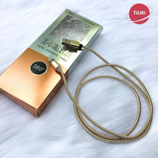 Cáp sạc từ nam châm 3 đầu sạc