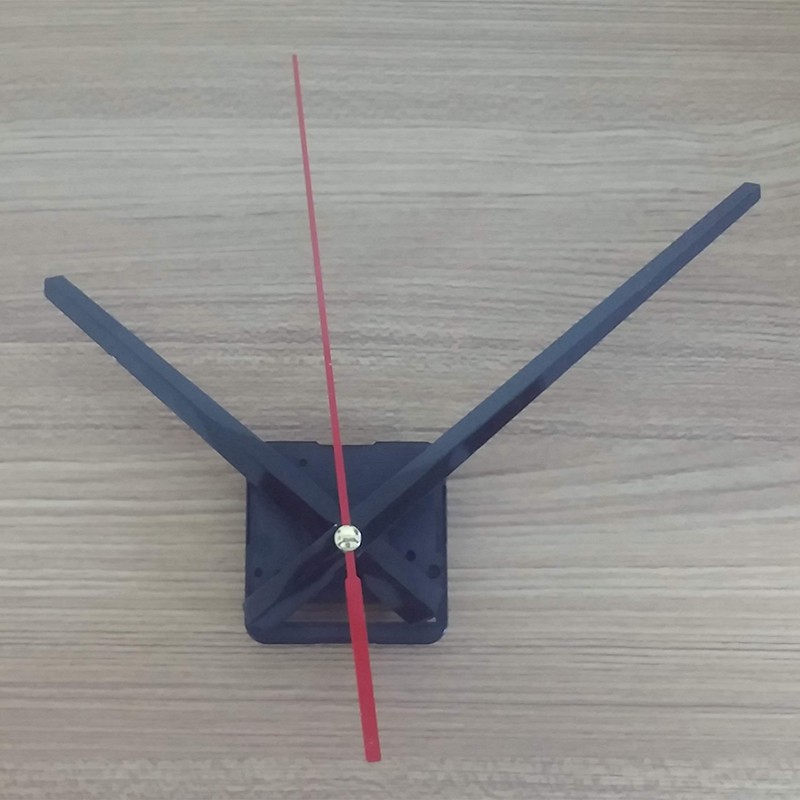 Bộ kim đen 15cm và Máy Quartz Kim giật - Máy đồng hồ treo tường Đài Loan loại tốtShop 9999