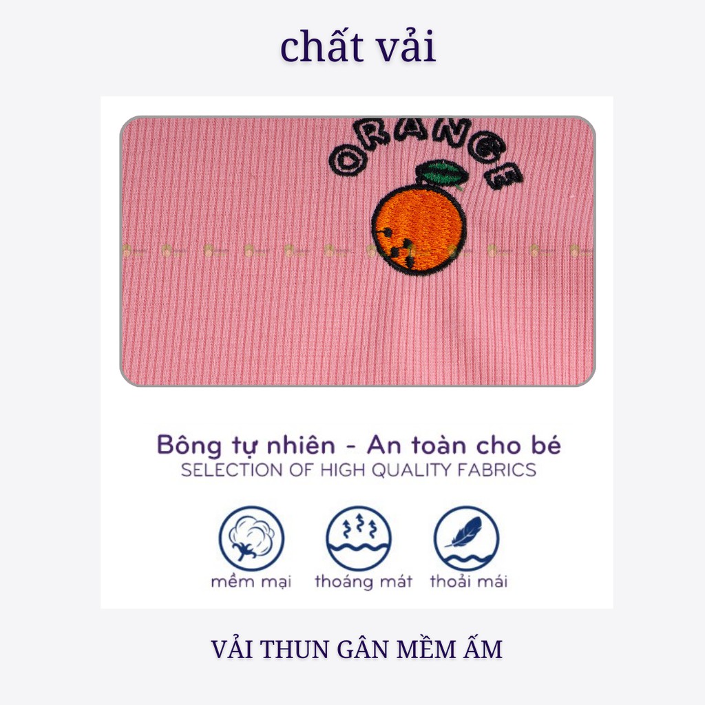 Đồ Bộ Bé Gái, Bé Trai Minky Mom Vải Thun Gân Cực Ấm Thêu Ngực Dễ Thương, Bộ Dài Tay Cho Bé Mặc Nhà Thu Đông MKMTD2154