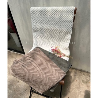 Thảm chân cotton mềm mịn trống trơn trượt thảm chùi chân đặc biệt