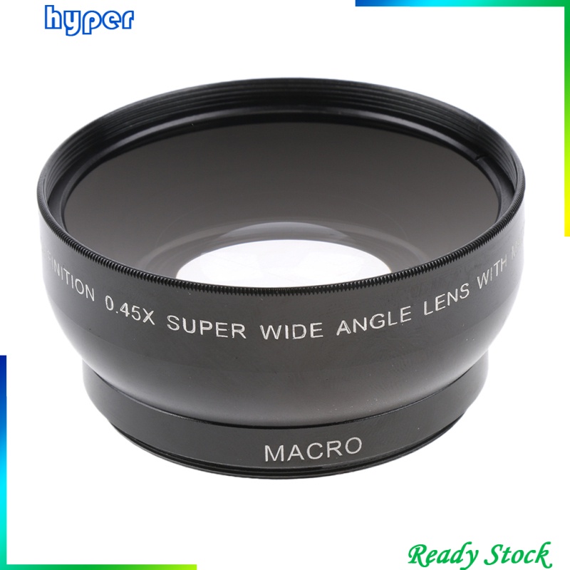 Ống Kính Macro Góc Rộng 52mm 0.45x Cho Nikon D3200 D3100 D5200 D5100 D3300