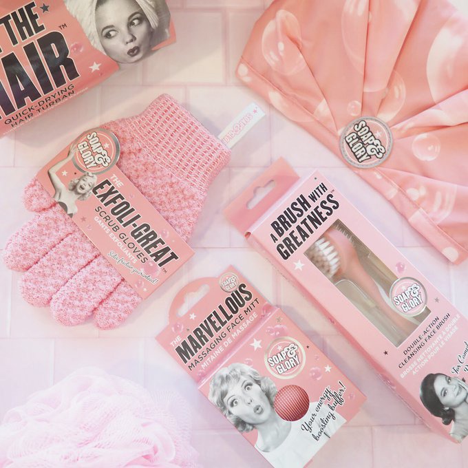 SOAP & GLORY - Găng Tay Tẩy Tế Bào Chết Exfoli-Great
