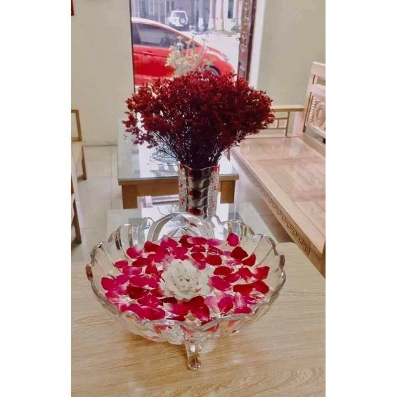 ✨ĐĨA THUỶ TINH 3 CHÂN✨ 49k ( giá siêu thị 110k )